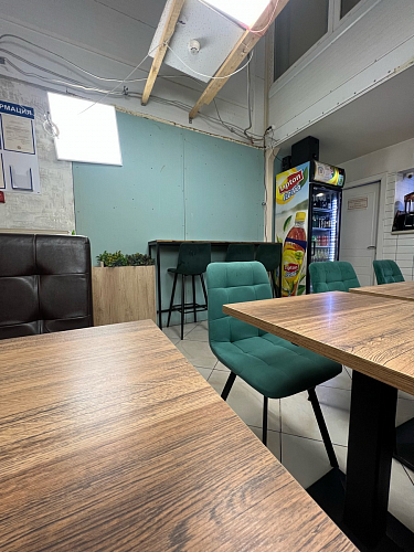 Стул на металлокаркасе Чилли серый велюр / черный фото покупателя 412