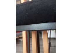 Барный стул Лофт кож.зам. черный / черный матовый фото покупателя 197