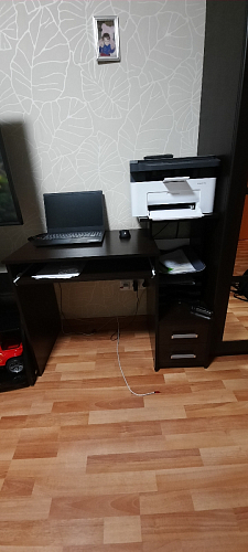 Компьютерный стол Джаз-24 правый дуб сонома фото покупателя 22