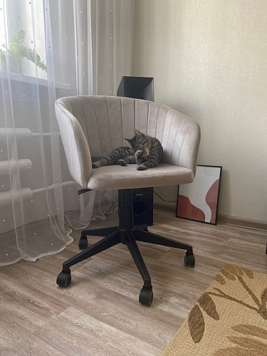 Компьютерное кресло Тибо сиреневый фото покупателя 172