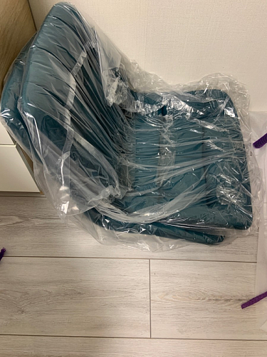 Стул на металлокаркасе Алст velutto 52 / черный фото покупателя 6