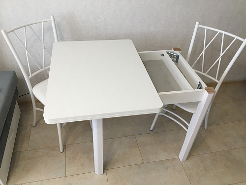 Стол Дрезден М-2 венге / ножка 04 венге фото покупателя 10