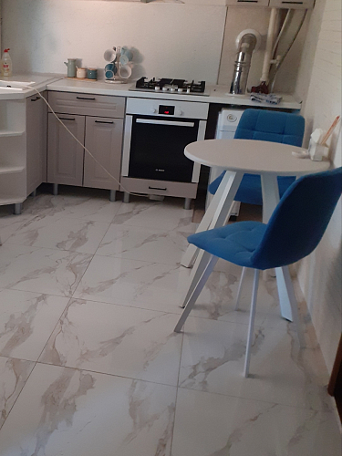 Стул на металлокаркасе Чилли К кирпичный / черный фото покупателя 276