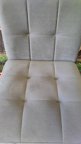 Полубарный стул Medeo/Медео серый велюр фото покупателя 8