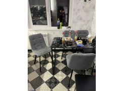 Стул Чилли 2 темно-серый  / черный фото покупателя 359