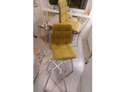 Стул на металлокаркасе Чилли горчичный / белый фото покупателя 709