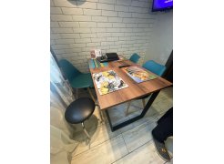 Стол Лота Лофт 120 25 мм сабия / черный матовый фото покупателя 254