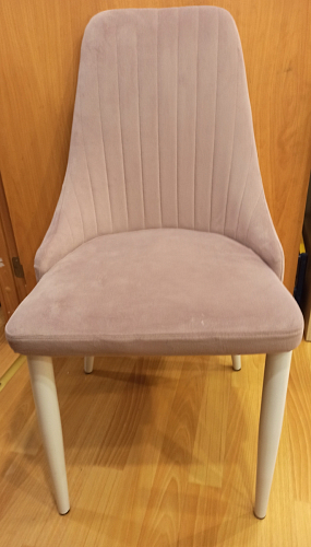 Стул на металлокаркасе Kora light blue / white фото покупателя 425