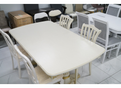 Деревянный стол Морнит 180(240)х100 орех темный / орех из шоурума 5