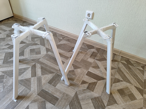 Стул на металлокаркасе Чилли К светло-серый велюр / черный каркас фото покупателя 441