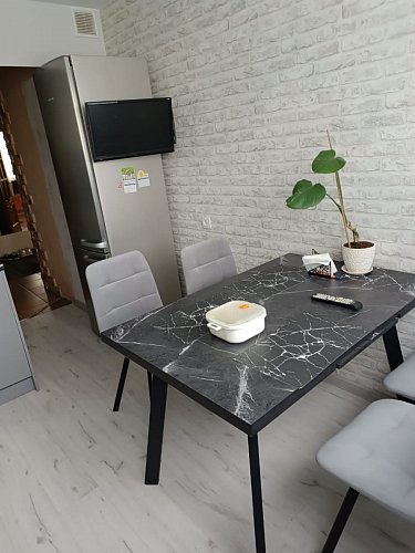 Стул на металлокаркасе Чилли темно-серый / черный каркас фото покупателя 403