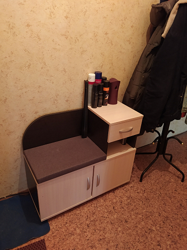 Обувница Аврора дуб млечный / венге фото покупателя 33