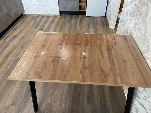 Стол Тринити Лофт 120 32 мм дуб галифакс табако / черный матовый фото покупателя 751