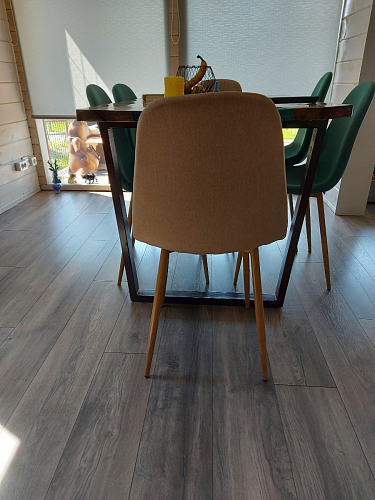 Стул на металлокаркасе Lilu 05 gray / white фото покупателя 92