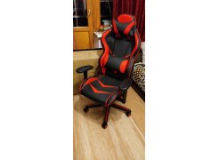 Компьютерное кресло Racer черное / оранжевое фото покупателя 54