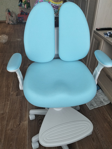 Компьютерное кресло Miracle голубое фото покупателя 1