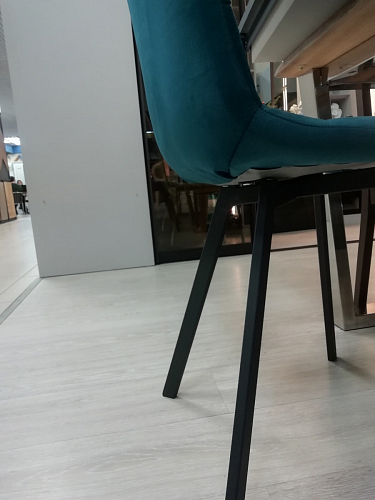 Стул на металлокаркасе Чилли бирюзовый / черный фото покупателя 1155