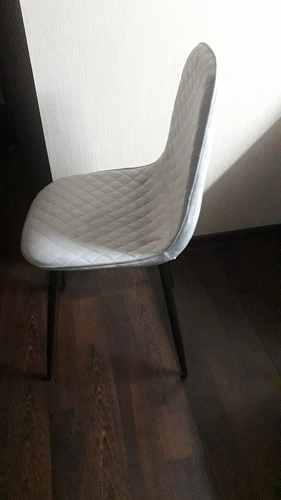 Стул на металлокаркасе Capri blue / white фото покупателя 108