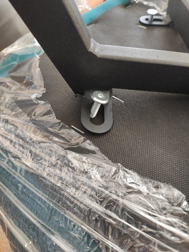 Стул на металлокаркасе Чилли синий / белый фото покупателя 934