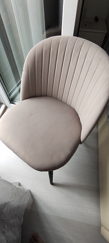 Стул на металлокаркасе Gabi 1 dark gray / black фото покупателя 224