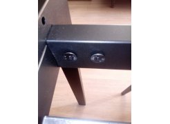 Стол Центавр дуб галифакс / черный матовый фото покупателя 64