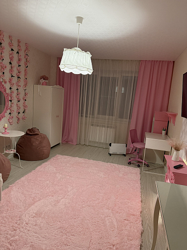 Компьютерное кресло Kiddy/Кидди розовое ткань (сетка) фото покупателя 14