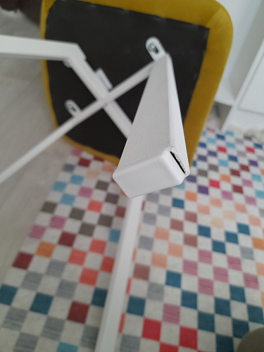 Стул на металлокаркасе Чилли зеленый / черный фото покупателя 1093