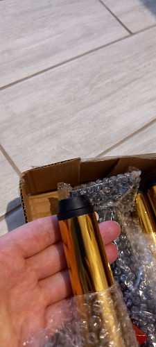 Стул на металлокаркасе Gabi latte / gold / black фото покупателя 959