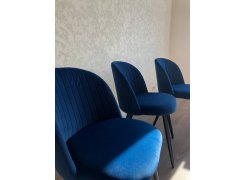 Стул на металлокаркасе Gabi 1 light purple / black фото покупателя 308