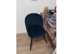 Стул на металлокаркасе Gabi gray / black фото покупателя 298