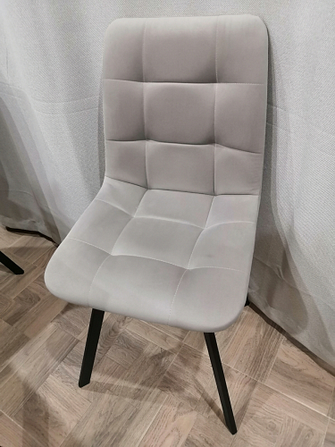 Стул на металлокаркасе Чилли зеленый / черный фото покупателя 985