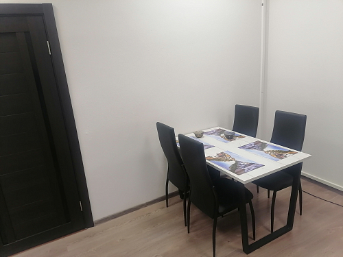 Деревянный стол Лота Лофт 140х80 черный матовый / бетон светлый фото покупателя 1006