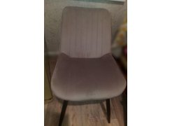 Стул на металлокаркасе Вейв светло-серый (hl 63) / 10К черный каркас фото покупателя 167