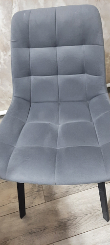 Стул на металлокаркасе Челси К крутящийся бирюзовый / черный фото покупателя 244