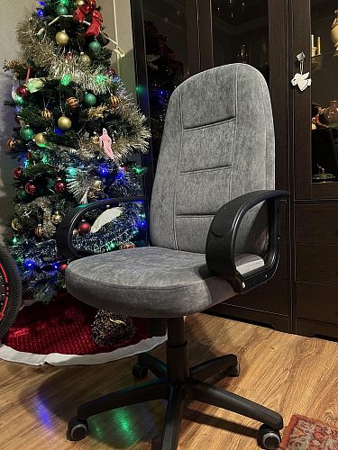 Компьютерное кресло СН747 ткань бирюзовая 2607 фото покупателя 18