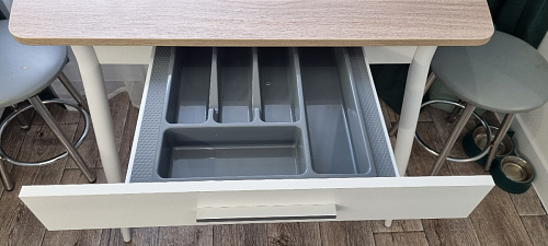 Стол Ревари эврика / белый фото покупателя 4