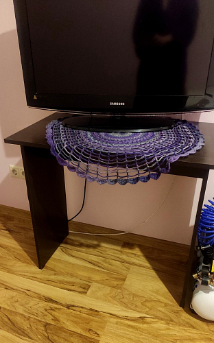 Стол письменный Kiwi белый - Уцененный экземпляр фото покупателя 13