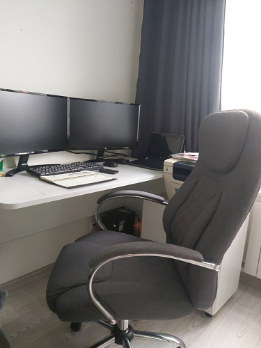 Компьютерное кресло Tron white фото покупателя 1