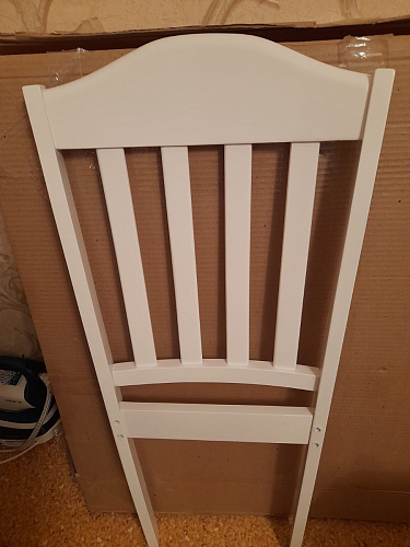 Стул Midea white фото покупателя 2