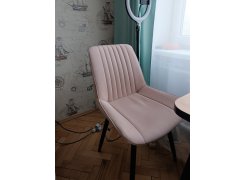 Стул на металлокаркасе Вейв темно-серый / черный фото покупателя 89