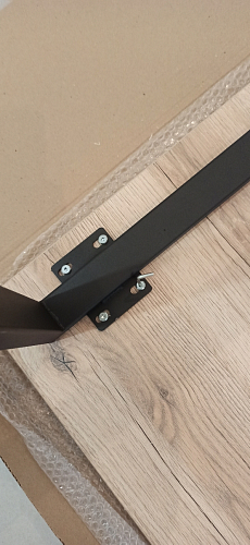 Деревянный стол Лота Лофт 120x75 дуб крафт табачный / черный матовый фото покупателя 378