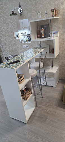 Барная стойка БСТ-2 белая фото покупателя 1