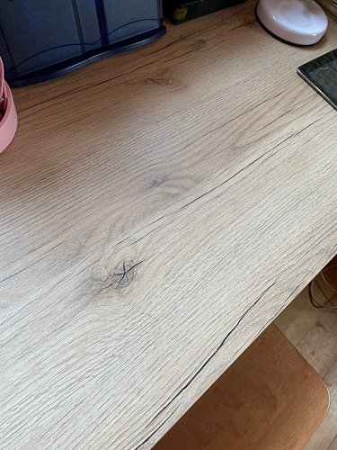 Письменный стол Фред Лофт черный матовый / дуб делано темный фото покупателя 8