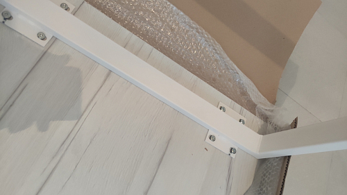 Стол Лота Лофт 120 32 мм бетон / черный матовый фото покупателя 590