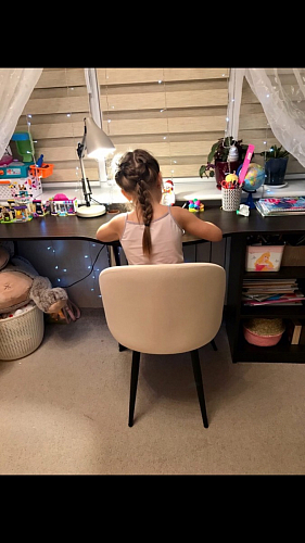 Стул Vels бежевый фото покупателя 3