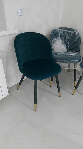 Стул на металлокаркасе Gabi-1 wine red / black фото покупателя 406