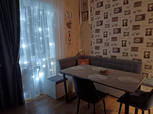 Деревянный стол Лота Лофт 140х80 черный матовый / бетон светлый фото покупателя 736