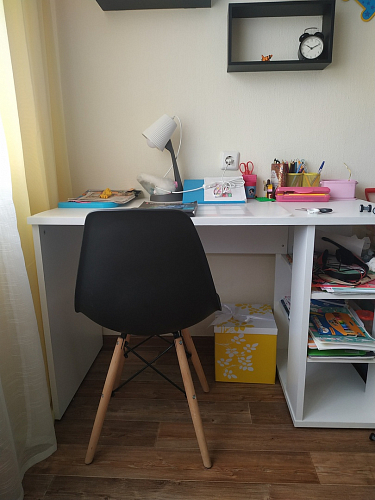 Пластиковый стул Eames PC-015 желтый фото покупателя 503