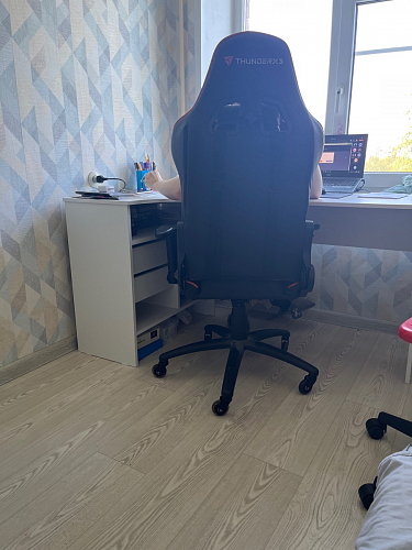 Письменный стол СПм-25 левый дуб сонома фото покупателя 33