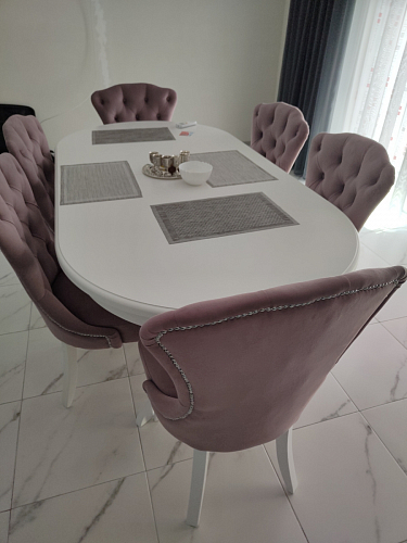 Деревянный стул Милано 1 бежевый / белый фото покупателя 12